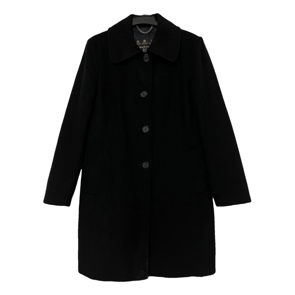 Barbour wool coat